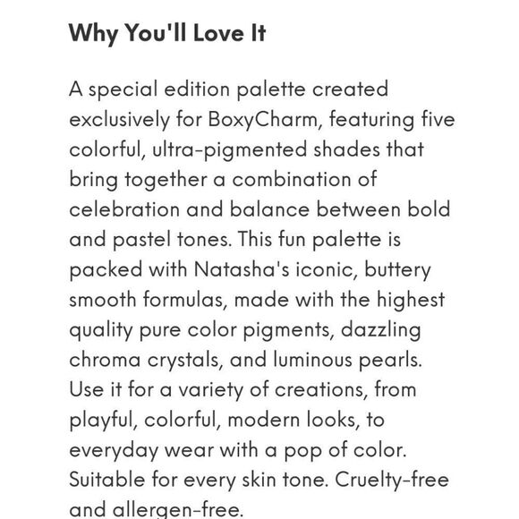 Natasha Denona Jubilee Five Color Pallette NWOT - Picture 8 of 10